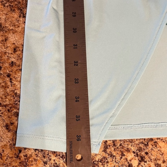 Venus Mint Green Sheer Top Sleeveless Mini Dress Ruched Waist Dress Sz Small - Picture 7 of 15